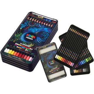Kredki ołówkowe Uni POSCA 36 kolorów