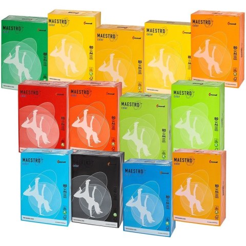 PAPIER MAESTRO COLOR A4/80g INTENS ZIELONY (500)
