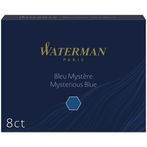 Naboje WATERMAN(8) granatowe /30 S0110910 Naboje WATERMAN(8) granatowe /30 S0110910