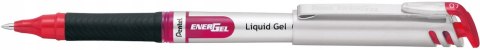 Pióro kulkowe EnerGel BL17 czerwone 0.7mm PENTEL Pióro kulkowe EnerGel BL17 czerwone 0.7mm PENTEL