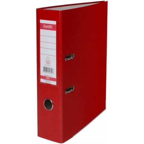 Segregator BANTEX A4/80mm XXL czerwony z szyną 100551788 Segregator BANTEX A4/80mm XXL czerwony z szyną 100551788