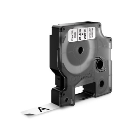 Taśma 12mm/7m czarny biała 45013 DYMO S0720530 Taśma 12mm/7m czarny biała 45013 DYMO S0720530