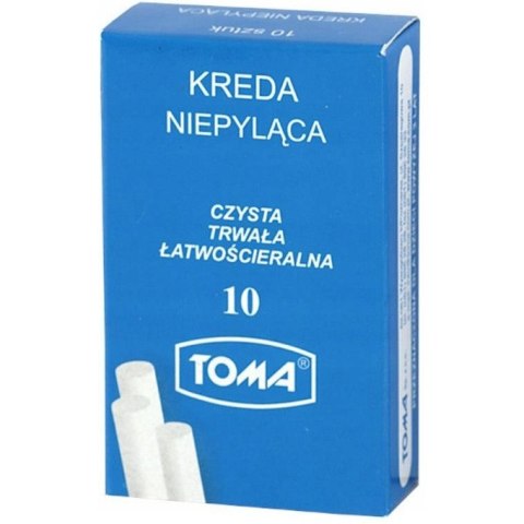 Kreda szkolna biała 10szt 81200 TOMA Kreda szkolna biała 10szt 81200 TOMA
