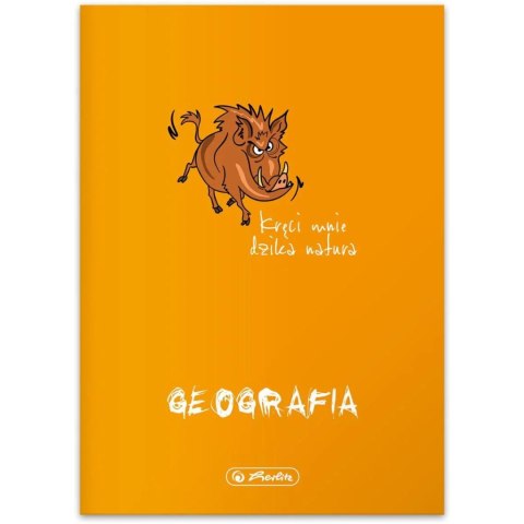 Zeszyt A5 60k kratka 70g GEOGRAFIA 9500042 HERLITZ Zeszyt A5 60k kratka 70g GEOGRAFIA 9500042 HERLITZ