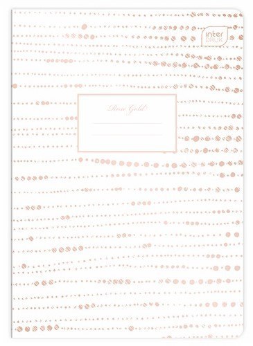 Zeszyt A5 80k kratka 70g METALLIC ROSE GOLD INTERDRUK Zeszyt A5 80k kratka 70g METALLIC ROSE GOLD INTERDRUK