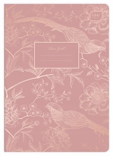 Zeszyt A5 80k kratka 70g METALLIC ROSE GOLD INTERDRUK Zeszyt A5 80k kratka 70g METALLIC ROSE GOLD INTERDRUK