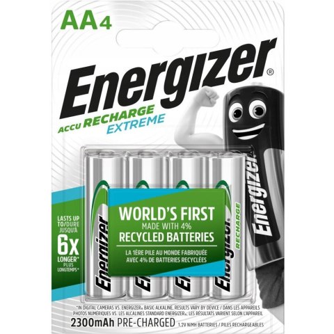 Akumulatorek ENERGIZER Extreme AA/HR6 2300mAh Ni-MH (4szt) Akumulatorek ENERGIZER Extreme AA/HR6 2300mAh Ni-MH (4szt)