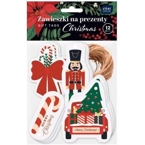 Zawieszki na prezenty CHRISTMAS INTERDRUK Zawieszki na prezenty CHRISTMAS INTERDRUK