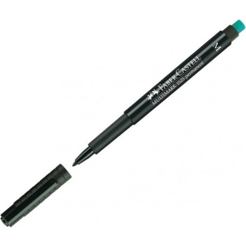Foliopis z gumką OHP MULTIMARK M 1.0mm czarny 152599 FABER-CASTELL Foliopis z gumką OHP MULTIMARK M 1.0mm czarny 152599 FABER-CASTELL