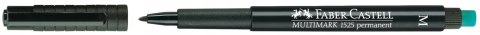 Foliopis z gumką OHP MULTIMARK M 1.0mm czarny 152599 FABER-CASTELL Foliopis z gumką OHP MULTIMARK M 1.0mm czarny 152599 FABER-CASTELL