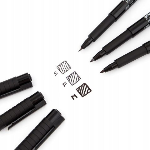 Foliopis z gumką OHP MULTIMARK M 1.0mm czarny 152599 FABER-CASTELL Foliopis z gumką OHP MULTIMARK M 1.0mm czarny 152599 FABER-CASTELL