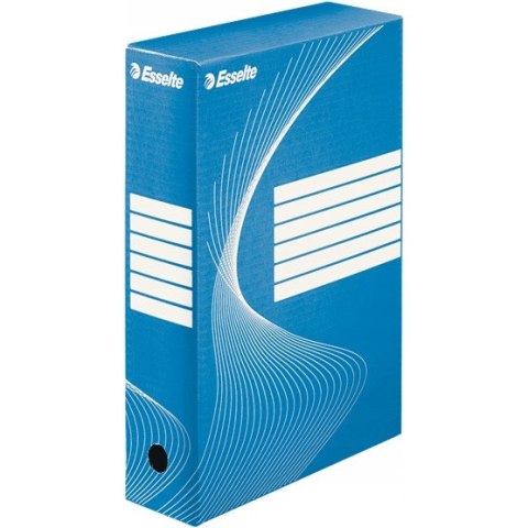Pudło archiwizacyjne 80mm niebieskie ESSELTE BOXY 128411 Pudło archiwizacyjne 80mm niebieskie ESSELTE BOXY 128411