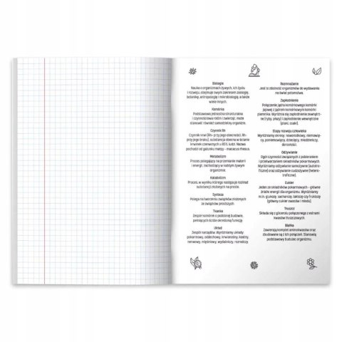 Zeszyt A5 60k kratka BIOLOGIA 9577404 HERLITZ Zeszyt A5 60k kratka BIOLOGIA 9577404 HERLITZ