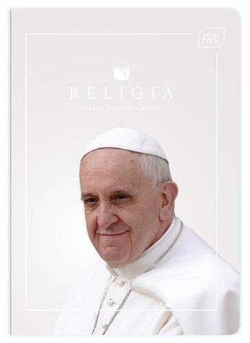 Zeszyt A5 60k kratka RELIGIA JPII/FRANCISZEK INTERDRUK Zeszyt A5 60k kratka RELIGIA JPII/FRANCISZEK INTERDRUK