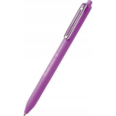 Długopis IZEE 0.7 fioletowy BX467-V PENTEL z tuszem low viscosity Długopis IZEE 0.7 fioletowy BX467-V PENTEL z tuszem low viscosity