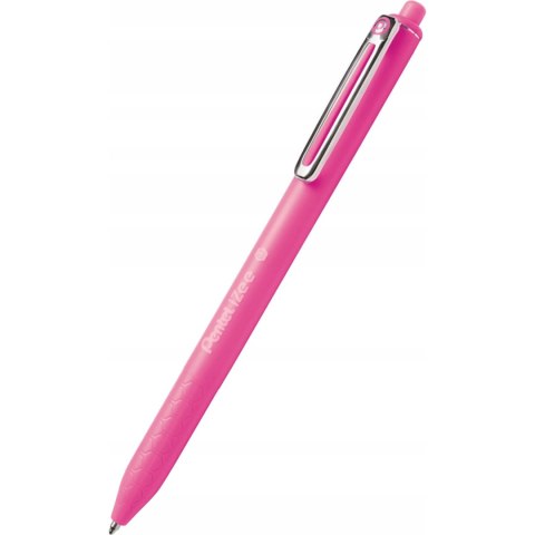 Długopis IZEE 0.7 różowy BX467-P PENTEL z tuszem low viscosity Długopis IZEE 0.7 różowy BX467-P PENTEL z tuszem low viscosity