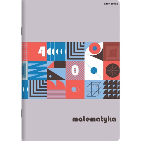 Zeszyt A5 60k kratka 70g ze ściągami MATEMATYKA 400169455 TOP 2000 Zeszyt A5 60k kratka 70g ze ściągami MATEMATYKA 400169455 TOP 2000