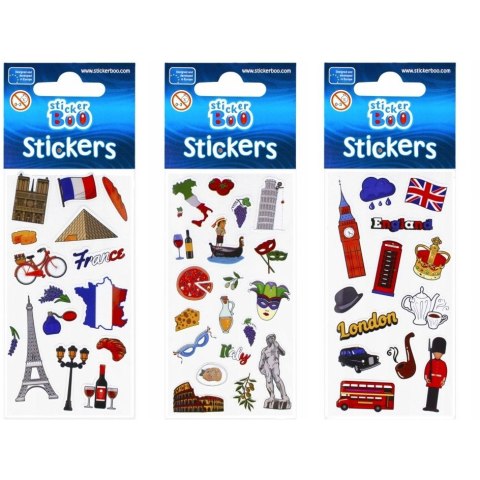 Naklejki 66x180 S-BOO EUROPA TRAVEL 489559 Naklejki 66x180 S-BOO EUROPA TRAVEL 489559