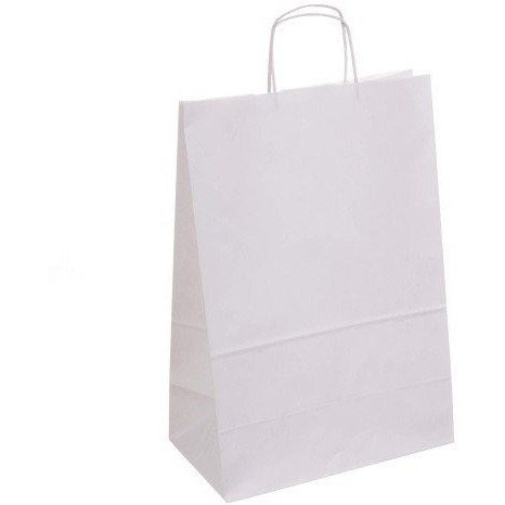Torba ekologiczna ECOBAG 305x170x425mm biała 100g 11011040000 Torba ekologiczna ECOBAG 305x170x425mm biała 100g 11011040000