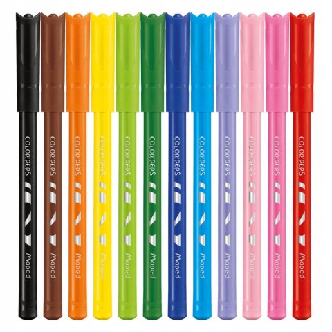 Flamastry COLORPEPS OCEAN 18 kolorów zip etui 845721 MAPED Flamastry COLORPEPS OCEAN 18 kolorów zip etui 845721 MAPED