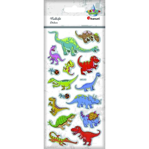 Naklejki wypukłe DINOZAURY 419583 TITANUM Naklejki wypukłe DINOZAURY 419583 TITANUM