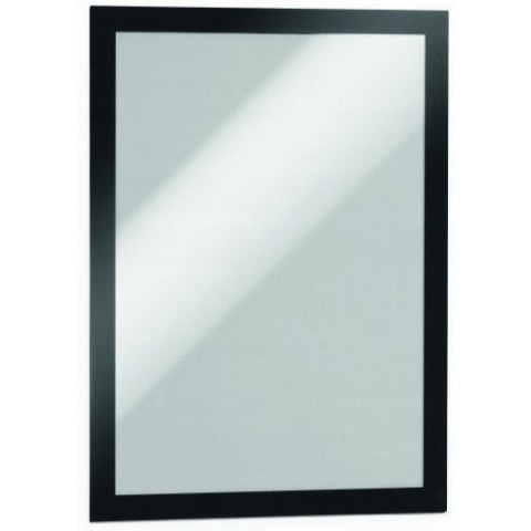 Ramki samoprzylepne DURAFRAME A4 (2sztuki) czarne DURABLE 487201