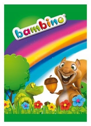 Zeszyt A5 16k 3linia kolorowa laminowany BAMBINO Zeszyt A5 16k 3linia kolorowa laminowany BAMBINO