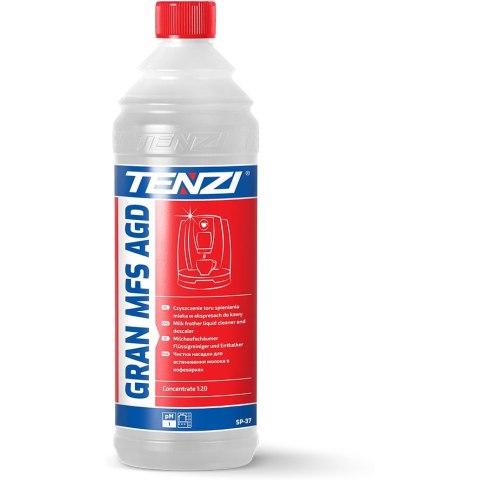 Płyn TENZI GRAN MFS AGD do czyszczenia spieniaczy mleka w ekspresach 1l. koncentrat (SP-37/001) Płyn TENZI GRAN MFS AGD do czyszczenia spieniaczy mleka w ekspresach 1l. koncentrat (SP-37/001)