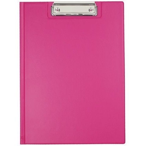 Teczka z klipsem A4 pink BIURFOL KKL-04-03