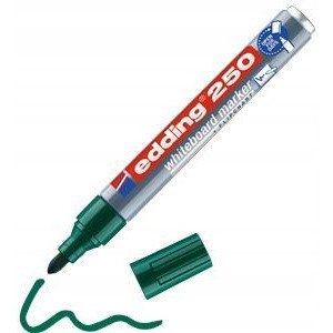 Marker suchościeralny okrągły zielony 1,5-3mm 250/004/ZI EDDING Marker suchościeralny okrągły zielony 1,5-3mm 250/004/ZI EDDING