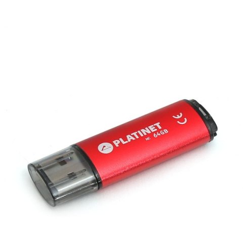 Pamięć USB-A 64GB PLATINET X-DEPO USB 2.0 czerwony (43612) Pamięć USB-A 64GB PLATINET X-DEPO USB 2.0 czerwony (43612)