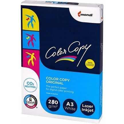 Papier ksero COLOR COPY A3 280g/m² – ekskluzywny papier do zaproszeń, dyplomów i materiałów marketingowych.