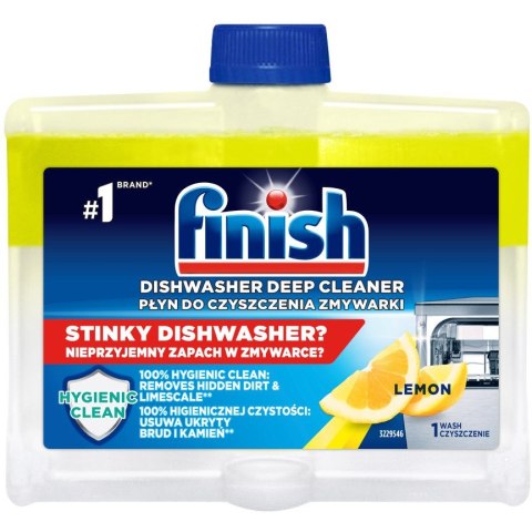Płyn do czyszczenia zmywarki 250ml CALGON/FINISH lemon Płyn do czyszczenia zmywarki 250ml CALGON/FINISH lemon
