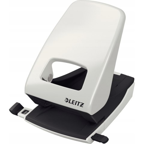 Dziurkacz 5138 LEITZ szary 40 kartek duży metalowy 51380085 Dziurkacz 5138 LEITZ szary 40 kartek duży metalowy 51380085