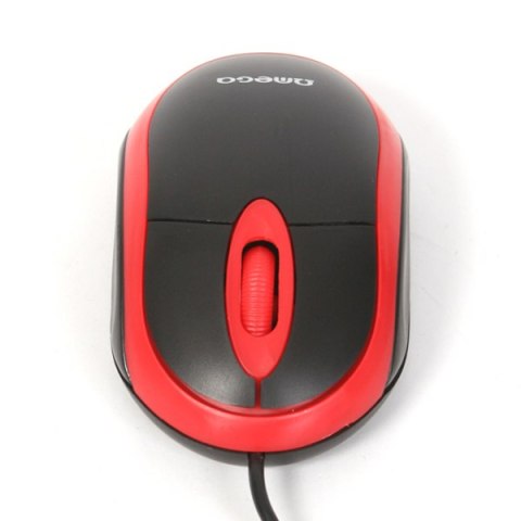 Mysz OMEGA optyczna 1200dpi USB Value Line czarno-czerwona (41646)
