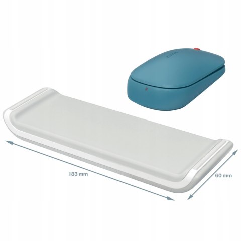 Podkładka pod nadgarstek Leitz Ergo Cosy jasno szara 64830085 Podkładka pod nadgarstek Leitz Ergo Cosy jasno szara 64830085