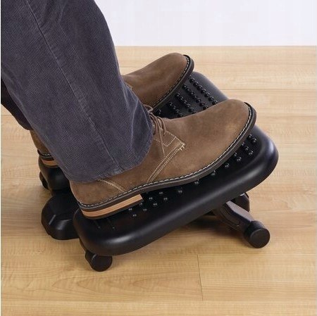 Podnóżek KENSINGTON SoleMassage czarny (K56155EU) Podnóżek KENSINGTON SoleMassage czarny (K56155EU)