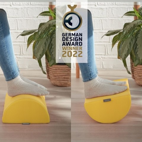 Podnóżek Leitz Ergo Cosy żółty 53710019 Podnóżek Leitz Ergo Cosy żółty 53710019