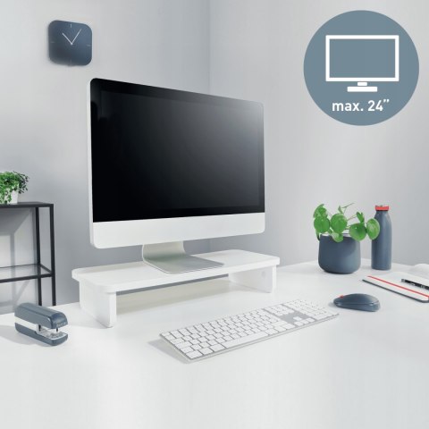 Podstawka pod monitor Ergo biała 64340001 LEITZ Podstawka pod monitor Ergo biała 64340001 LEITZ
