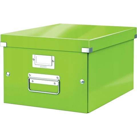 Pudełko do przechowywania Click&Store A4 WOW zielone 200x281x370mm 60440054 LEITZ Pudełko do przechowywania Click&Store A4 WOW zielone 200x281x370mm 60440054 LEITZ