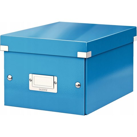 Pudełko do przechowywania Click&Store A5 niebieskie 160x220x282mm 60430036 LEITZ Pudełko do przechowywania Click&Store A5 niebieskie 160x220x282mm 60430036 LEITZ