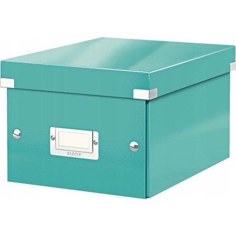 Pudełko do przechowywania Click&Store A5 turkusowe 160x220x282mm 60430051 LEITZ Pudełko do przechowywania Click&Store A5 turkusowe 160x220x282mm 60430051 LEITZ