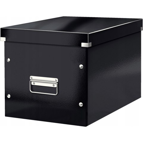 Pudło uniwersalne Click&Store rozmiar L 310x320x360mm czarne 61080095 LEITZ WOW Pudło uniwersalne Click&Store rozmiar L 310x320x360mm czarne 61080095 LEITZ WOW