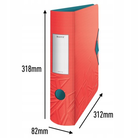 Segregator Leitz 180° Active Urban Chic 82 mm, czerwony 11160020 Segregator Leitz 180° Active Urban Chic 82 mm, czerwony 11160020