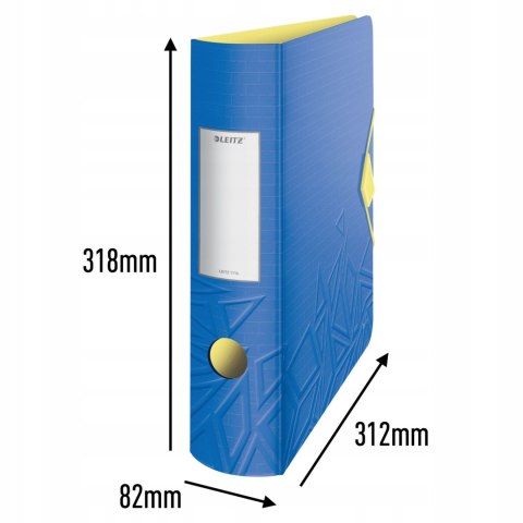 Segregator Leitz 180° Active Urban Chic 82 mm, niebieski 11160032 Segregator Leitz 180° Active Urban Chic 82 mm, niebieski 11160032