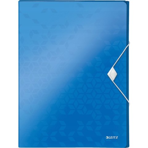 Teczka z gumką LEITZ WOW 30mm 250k A4 niebieska 46290036 Teczka z gumką LEITZ WOW 30mm 250k A4 niebieska 46290036