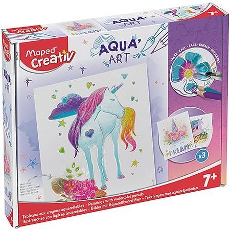 Creativ Aqua Art - obrazy akwarelowe motyw jednorożec 907048 Creativ Aqua Art - obrazy akwarelowe motyw jednorożec 907048