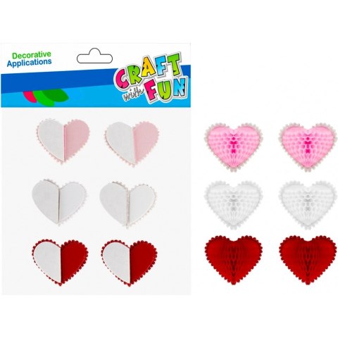 Naklejki SERCA 6szt 501406 CRAFT WITH FUN Naklejki SERCA 6szt 501406 CRAFT WITH FUN