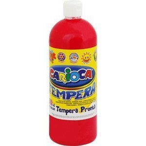 Farba CARIOCA TEMPERA 1000ml ciemnoróżowa 170-2641 Farba CARIOCA TEMPERA 1000ml ciemnoróżowa 170-2641