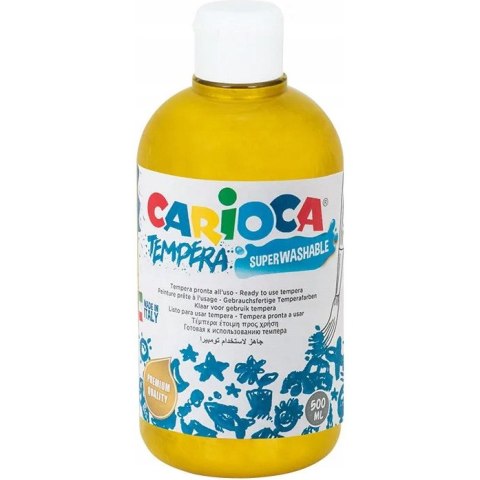 Farba CARIOCA TEMPERA 500ml złota (40427/19) 170-2217/2667 Farba CARIOCA TEMPERA 500ml złota (40427/19) 170-2217/2667